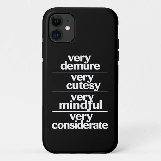 Coques Case-Mate iPhone Très Délicat Très Mignon Très Prévenant Délicat (Dos)