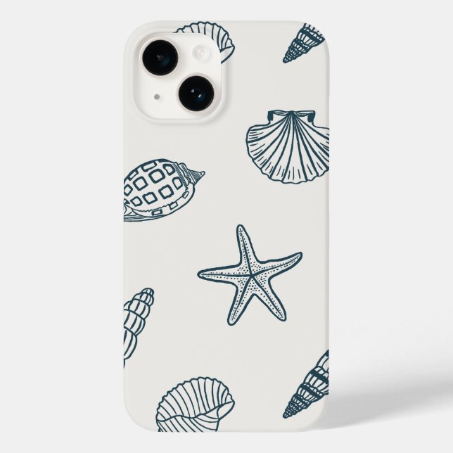 Coques Case-Mate iPhone Trésor côtier Profondeurs côtières (Verso)