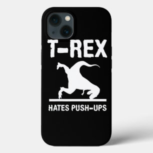 Case-Mate iPhone Case TRex Hates PushUps Drôle Dinosaur Dino Parodique