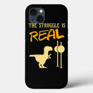 Case-Mate iPhone Case TRex Struggle est Real Dinosaur Funny pour les enf