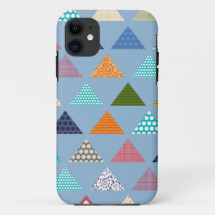Coque Case-Mate Pour iPhone triangle bleu