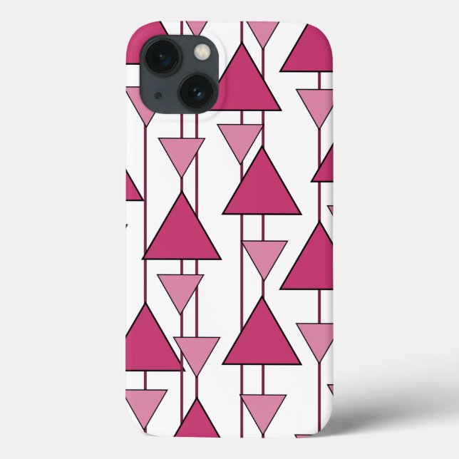 Coques Case-Mate iPhone Triangles Art Déco (Verso)