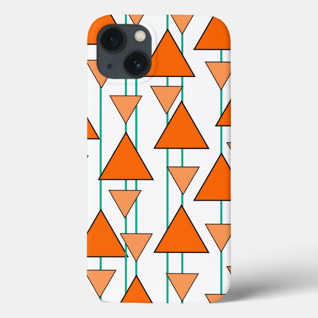 Coques Case-Mate iPhone Triangles Art Déco (Verso)
