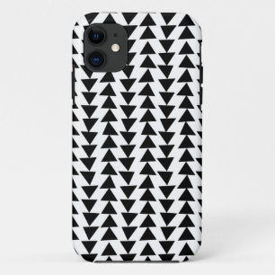 Case-Mate iPhone Case Triangles irréguliers - Noir sur Blanc