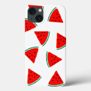 iPhone 13 Coque Triangles Motifs de pastèque