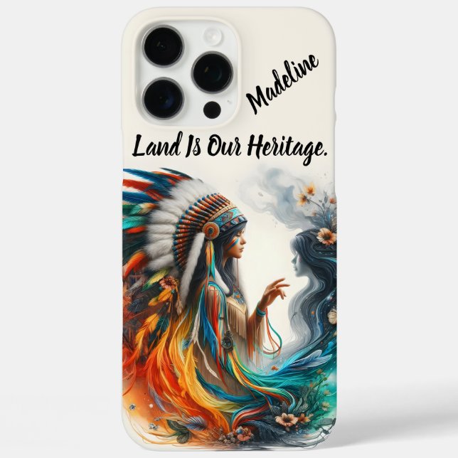 Coques Case-Mate iPhone Tribal autochtone autochtone de style artistique (Verso)