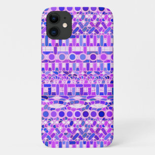 Etui iPhone Case-Mate Tribal Batik - nuances violet violet violet