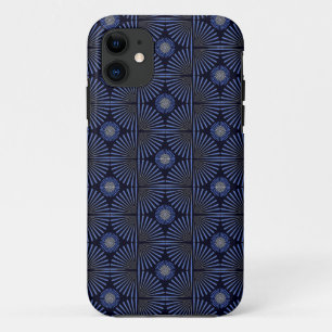 Case-Mate iPhone Case Tribal Géométrique gris et bleu