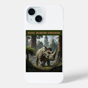 Coque Pour iPhone 15 Triceratops furtifs