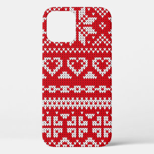 Case-Mate iPhone Case Tricot sans couture motif Norvège pull de fête d