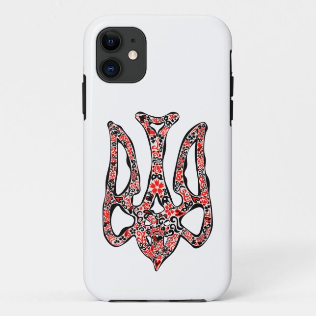 Coques Case-Mate iPhone Trident de l'emblème national ukrainien tryzub sty (Dos)