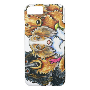 Coque iPhone 8/7 Trio Dachshund