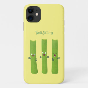 Case-Mate iPhone Case Trio de bâtonnets de céleri mignon dessin animé lé