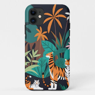Case-Mate iPhone Case Trio de tigres tropicaux