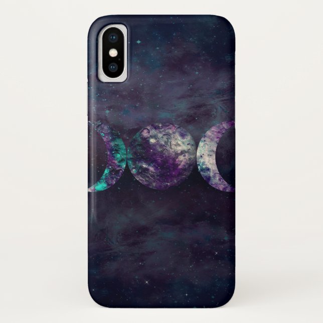 Coques Case-Mate iPhone Triple Déesse Luna Univers de la Lune (Dos)