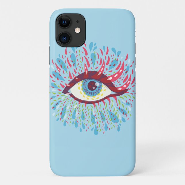 Coques Case-Mate iPhone Trippy Oye Psychedelic Art (Dos)