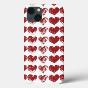 iPhone 13 Coque Trois coeurs