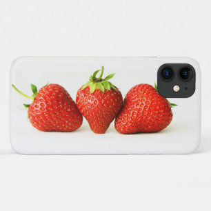 Case-Mate iPhone Case Trois Fraises Sur Blanc Iphcnm