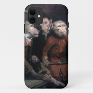 Etui iPhone Case-Mate Trois singes de fantaisie