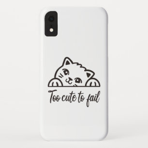 Case-Mate iPhone Case Trop mignon pour échouer
