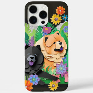 Coques iPhone 16 Pro Max TROPIC TANGO CHOUX noir rouge
