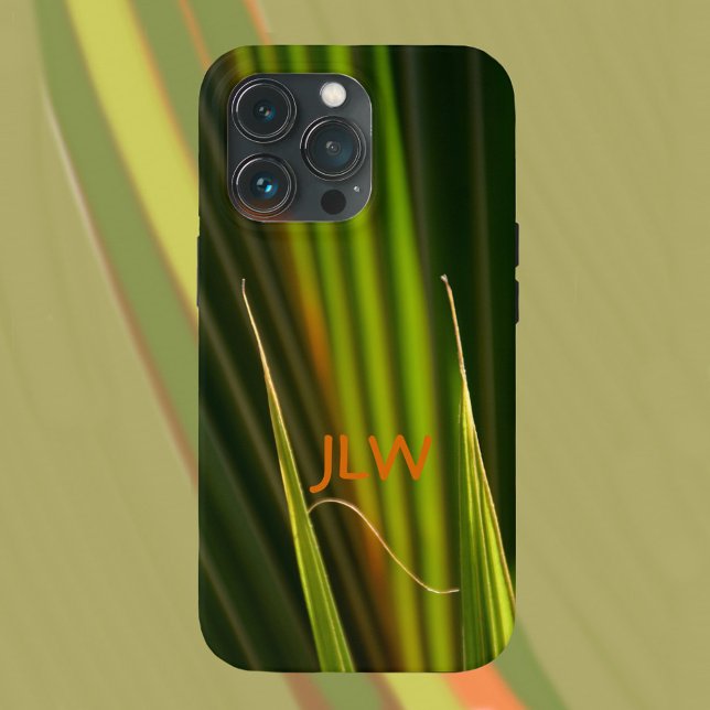 Coques Case-Mate iPhone Tropical Green Palm Fronds personnalisable (Créateur téléchargé)