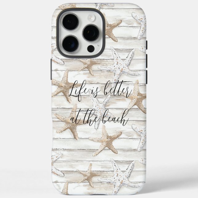 Coques Case-Mate iPhone Tropical Ocean Beach Starfish (Verso)