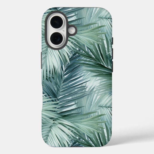 Coques Case-Mate iPhone Tropical Palm Leaf Motif dur (Verso)