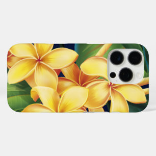 Coques iPhone 16 Pro Tropical Paradise Plumeria Trio