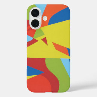 Coque Pour iPhone 16 Tropical Toucan Beak Abstract Design Phone Cover