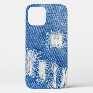 Case-Mate iPhone Case Trou, jean denim, texture déchirée
