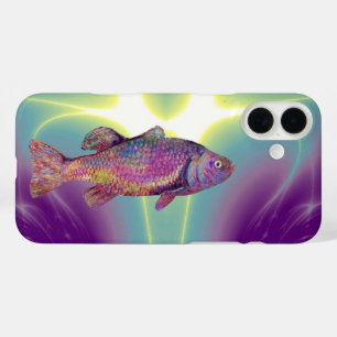 iPhone 16 PLUS CASE TROUT RAINBOW COLORFUL