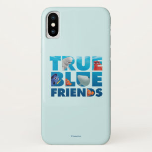 Coque iPhone X Trouver Dory Amis bleus véritables