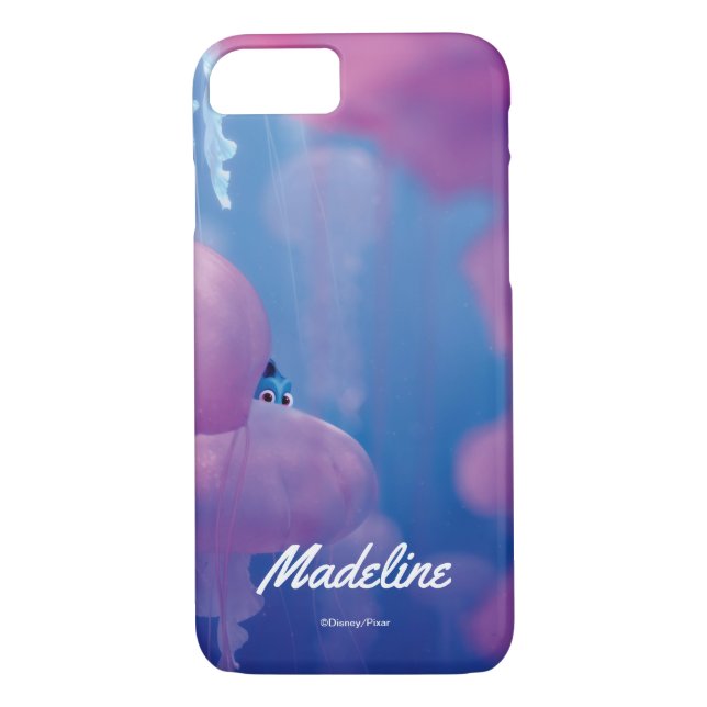 Coques Case-Mate iPhone Trouver Dory| Méduses| Votre nom (Dos)