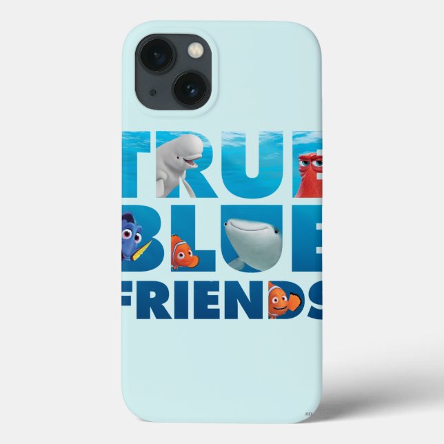 Coques Case-Mate iPhone Trouver Dory | Vrais amis bleus (Verso)