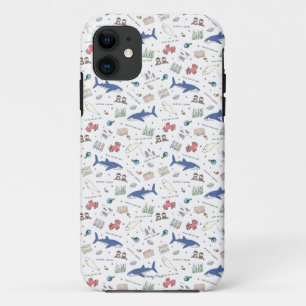 Coque Case-Mate Pour iPhone Trouver le Motif blanc de Dory Cartoon
