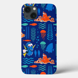 iPhone 13 Case Trouver le Motif de la mer de Dory
