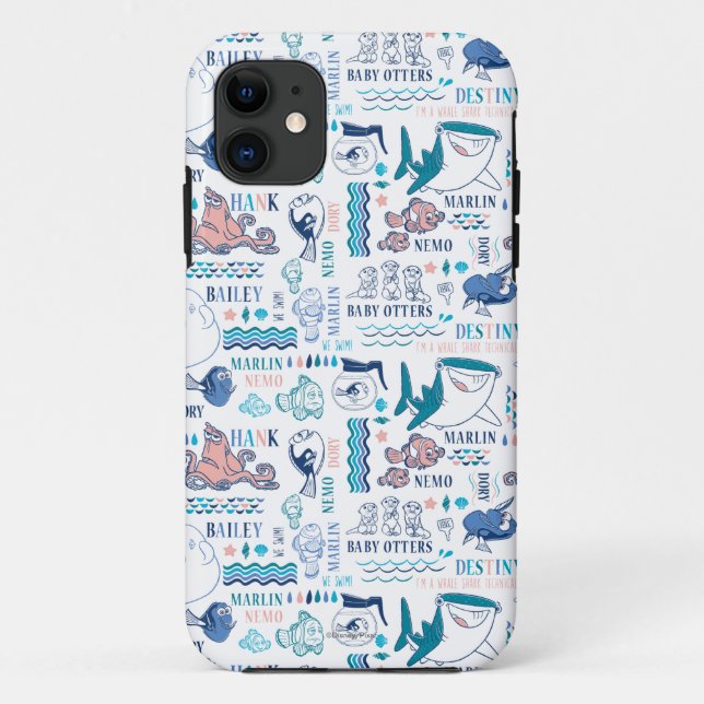 Coques Case-Mate iPhone Trouver le Motif Dory Pastel (Dos)