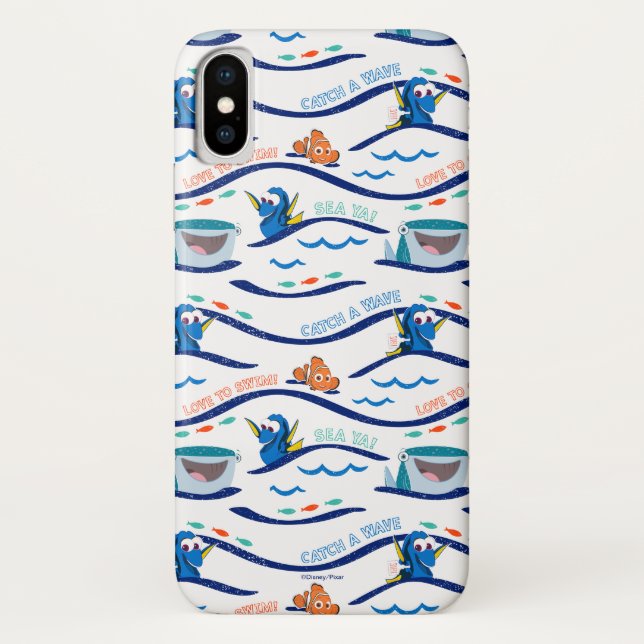 Coques Case-Mate iPhone Trouver le Motif Dory Wave (Dos)