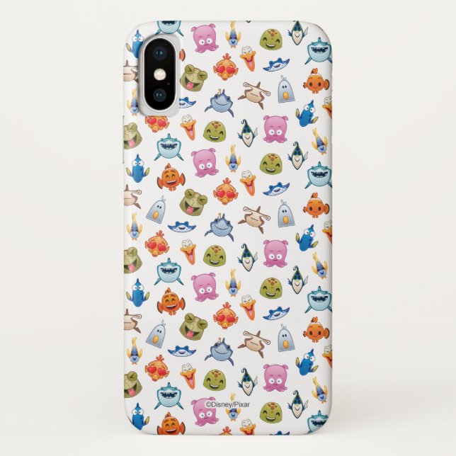 Coques Case-Mate iPhone Trouver le Motif Nemo Emoji (Dos)