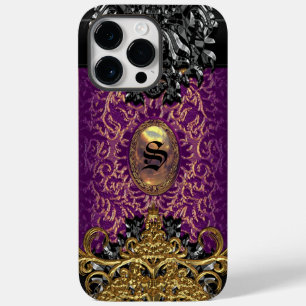 Coque Pour Pour iPhone 14 Pro Max Trudie Lola II Baroque Monogramme Classique