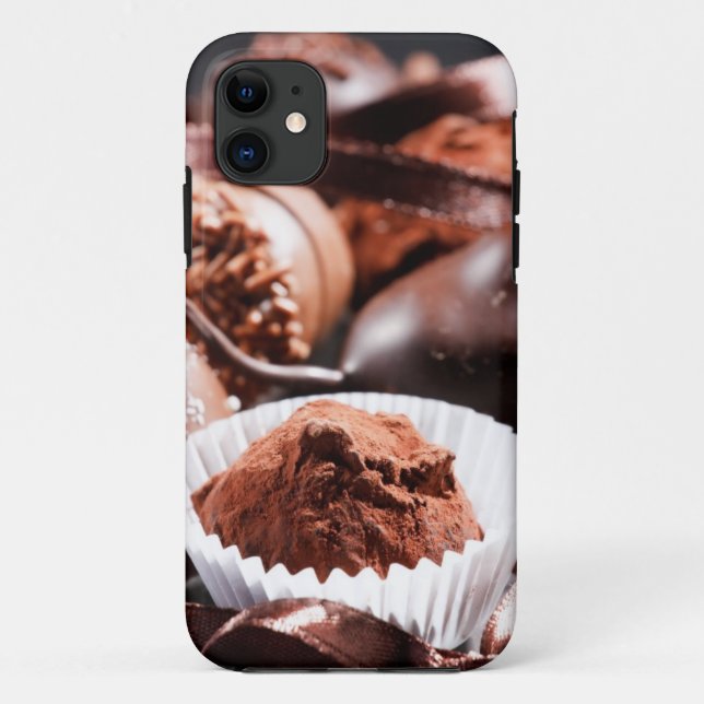 Coques Case-Mate iPhone Truffes de chocolat (Dos)