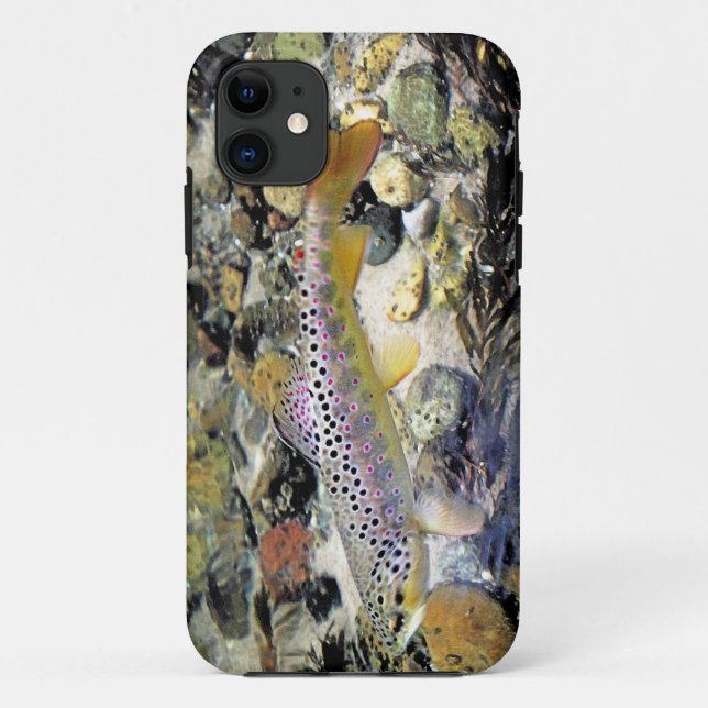 Coques Case-Mate iPhone Truite Brown du Michigan (Dos)