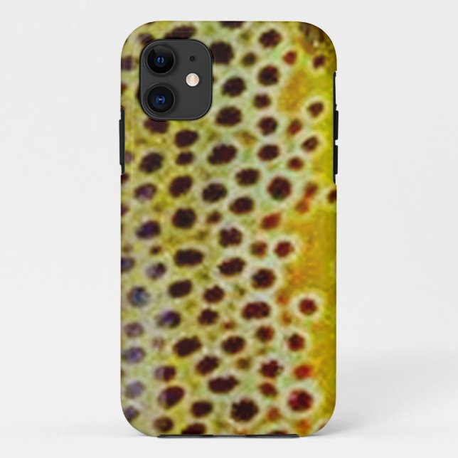 Coques Case-Mate iPhone Truite Brown par PatternWear© (Dos)