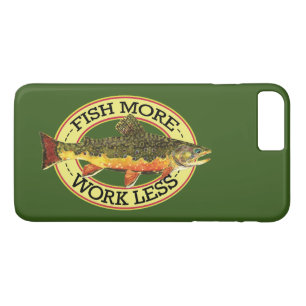 Coque Case-Mate Pour iPhone Truite De Brosse Humoristique, Poissons Plus Trava