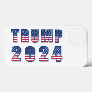 Case-Mate iPhone Case Trump 2024 Étoiles et rayures