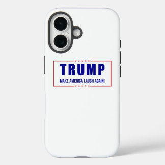 Coque Pour iPhone 16 Trump : Faites à nouveau rire l'Amérique ! - Polit