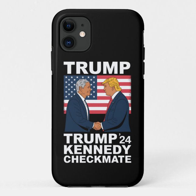 Coques Case-Mate iPhone Trump Kennedy Checkmate 2024 Vote Trump Kennedy (Dos)