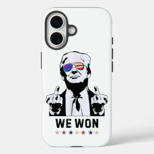 Coque Pour iPhone 16 Trump Nous avons gagné Investiture 47 Président am