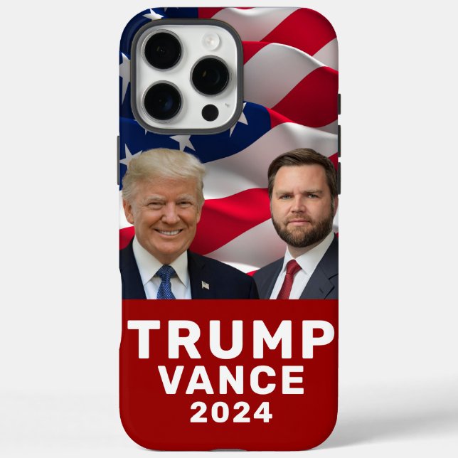Coques Case-Mate iPhone Trump Vance 2024 (Verso)